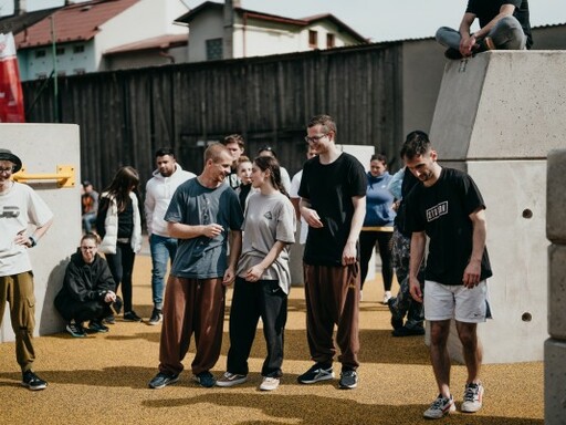 Abbiamo aperto un nuovo parco parkour
